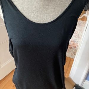 Adrienne Vittadini Black Knit Top